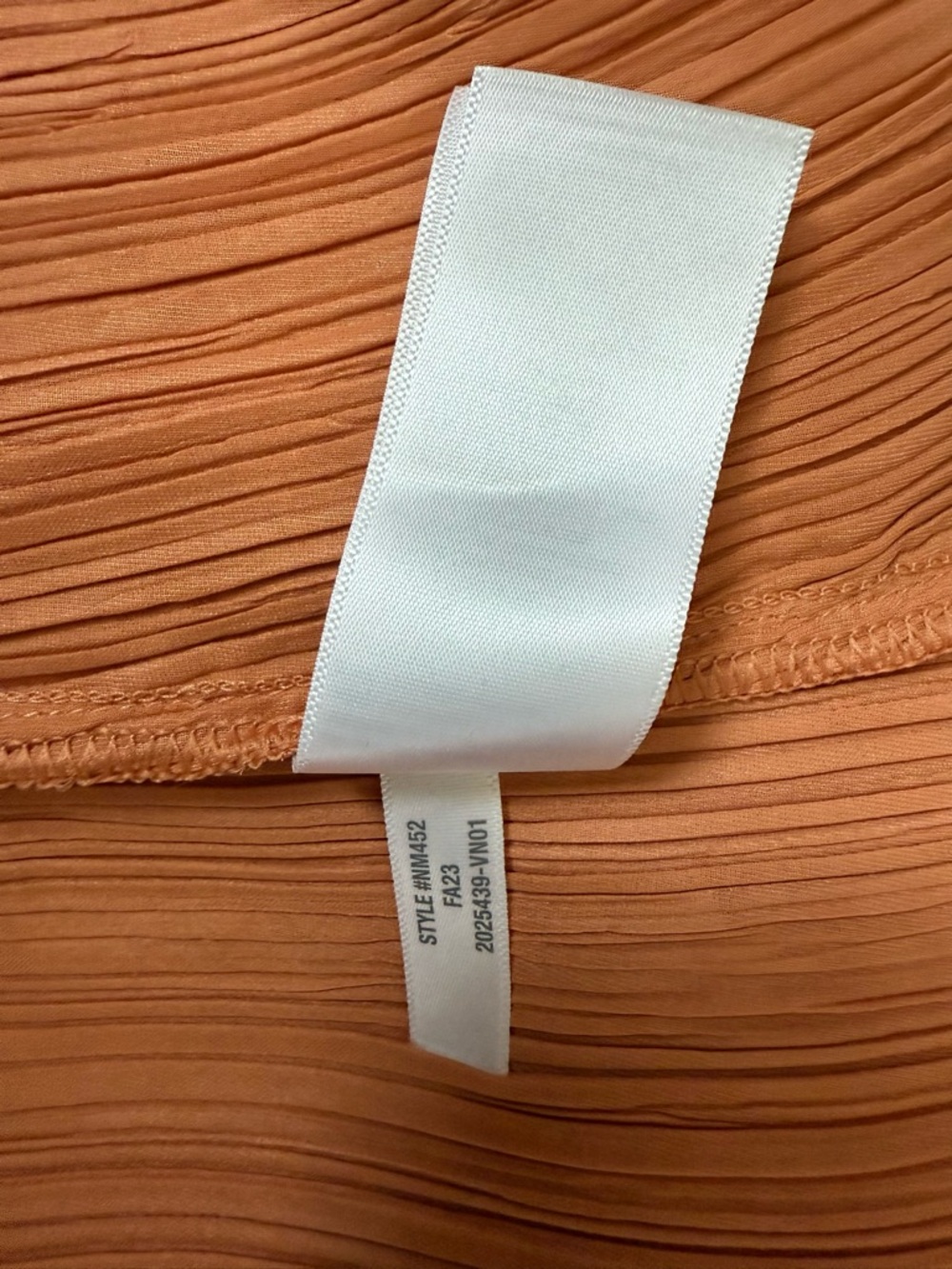 Madewell‎ The Goldie Dress in Plissé Sunset Haze 2 - Picture 7 of 7